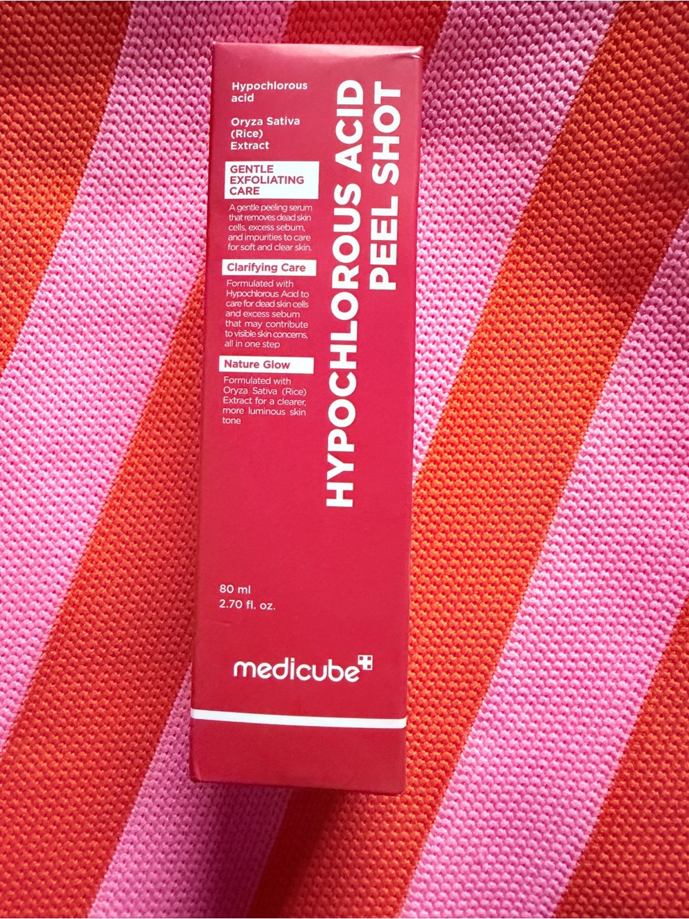 Medicube Hypochlorous Acid Peel Shot – Pink Exfoliating Serum